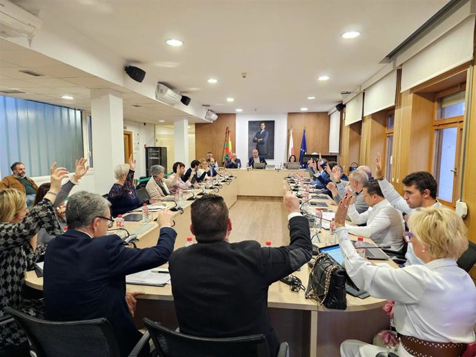 Pleno de Torrelavega en el que se aprobó el Plan de Actuación Integrado de Torrelavega “Palacio Municipal de Torrelavega, espacio abierto”