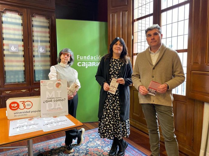 El Programa Abierto de la Universidad Popular de Logroño y Fundación Caja Rioja aborda la comida