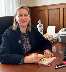 La portavoz municipal del Gobierno local de Santiago, Míriam Louzao.