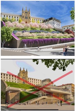 Odón Elorza anuncia la puesta en marcha de la plataforma ciudadana San Bartolomé para evitar la construcción del centro comercial