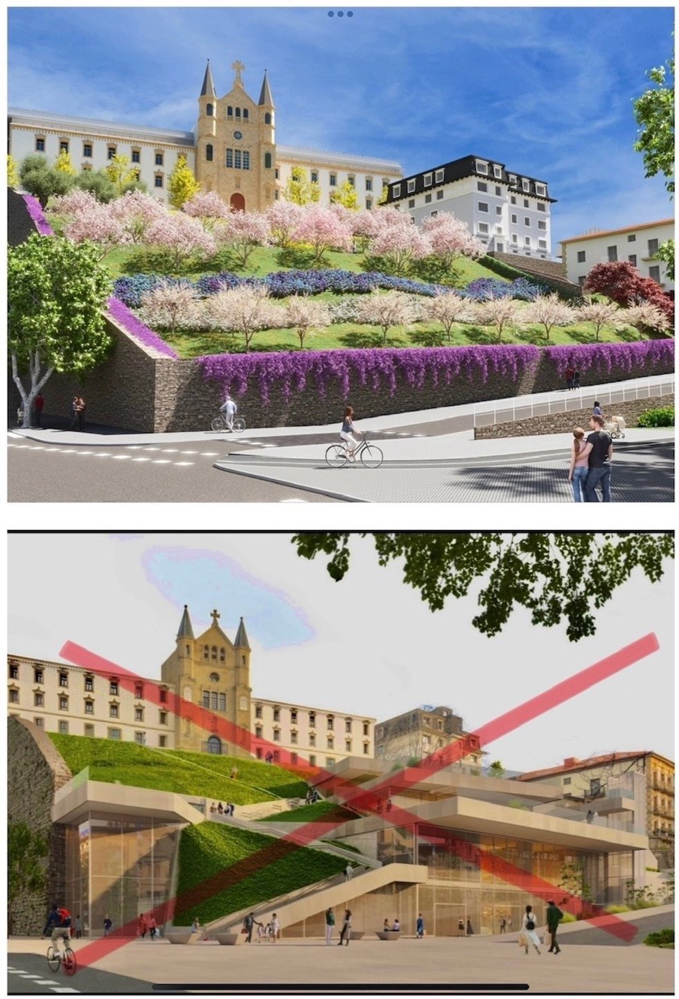 Odón Elorza anuncia la puesta en marcha de la plataforma ciudadana San Bartolomé para evitar la construcción del centro comercial