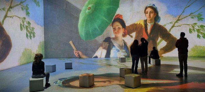 El Centre d'Art Amatller de Barcelona se sumerge en el universo de Goya en una exposición inmersiva