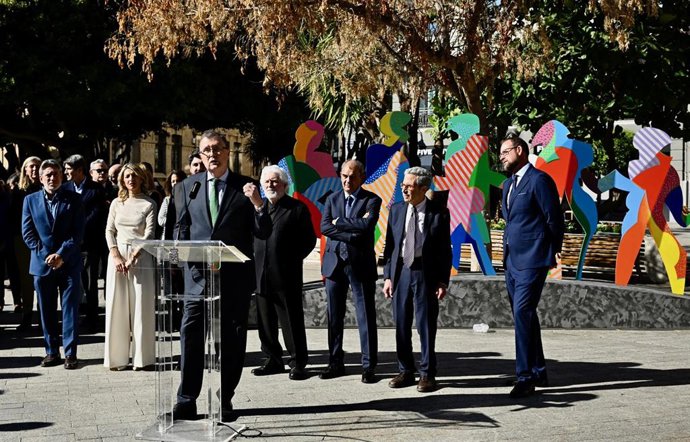 El alcalde, José Ballesta, interviene en uno de los actos programados para celebrar que Murcia es la 'Capital Española de la Economía Social 2025'