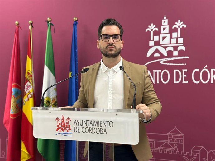 El concejal de Hacemos Córdoba en el Ayuntamiento de la capital José Carlos Ruiz.