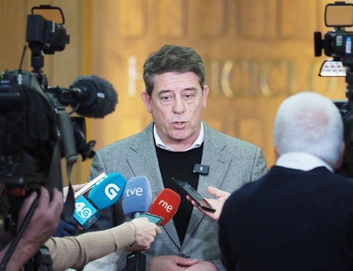 José Ramón Gómez Besteiro, en declaraciones a los medios.