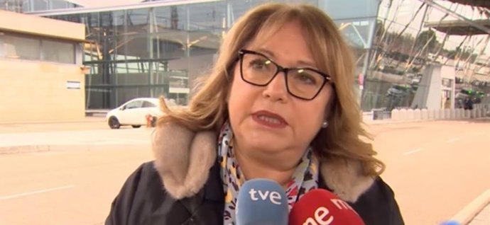 La eurodiputada del PSOE Rosa Serrano.