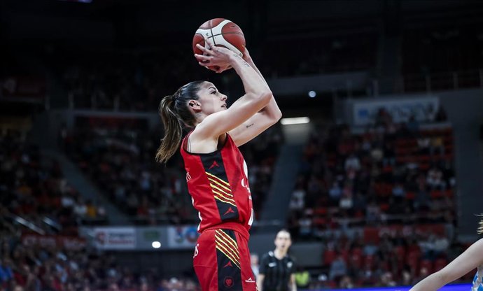 Archivo - El Casademont Zaragoza se queda fuera de la Final Six en la Euroliga Femenina.