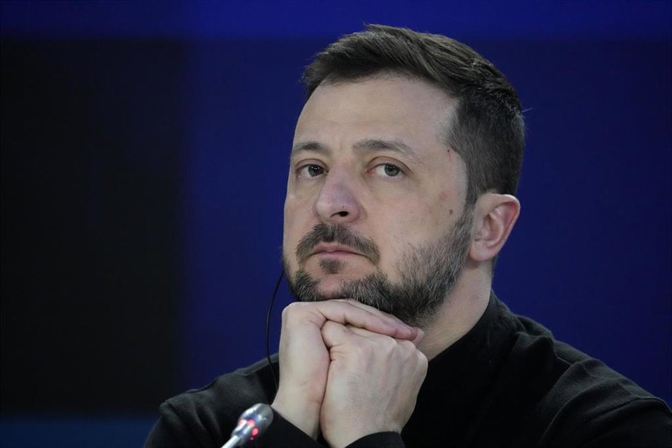 El presidente de Ucrania, Volodimir Zelenski