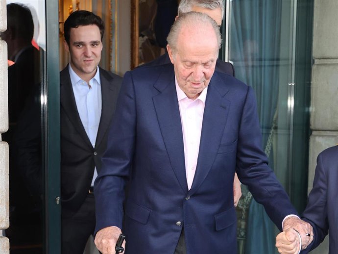 El Rey Juan Carlos y Froilán en una imagen de archivo
