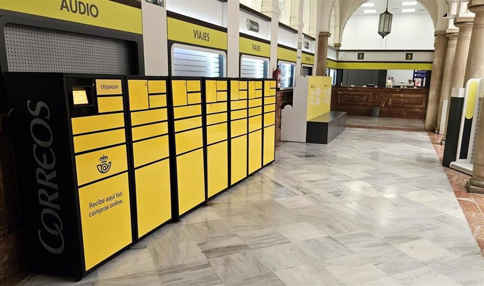 La red de Citypaq de Correos en Andalucía gestionó más de 407.000 paquetes en 2024.