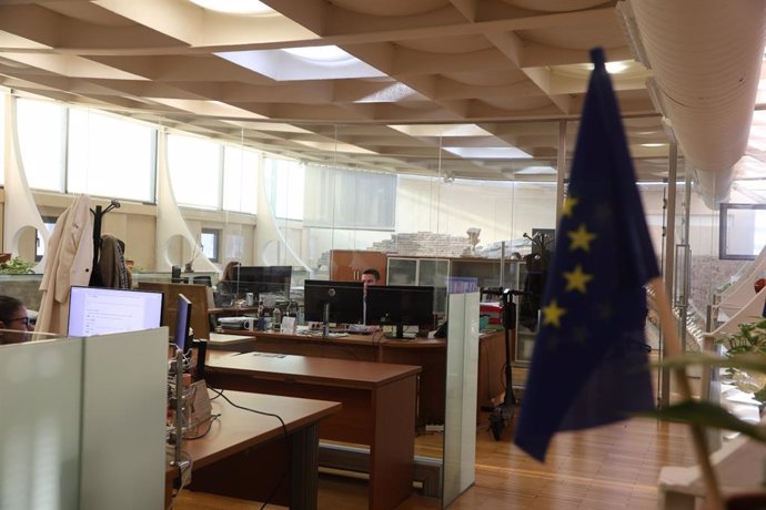 Dependencias de la Diputación de Badajoz.