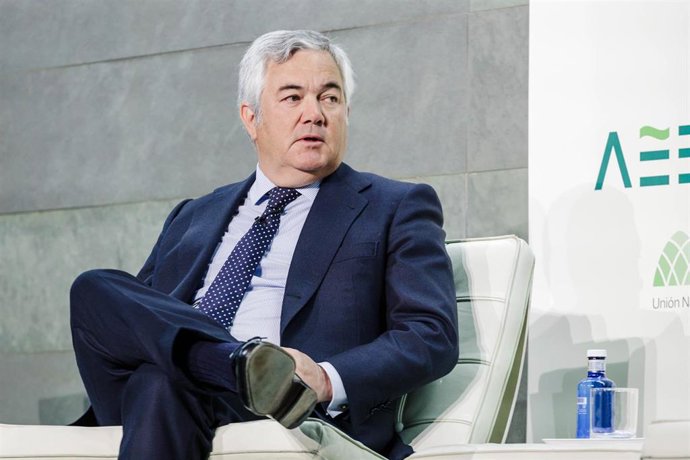 Archivo - El consejero delegado de Abante, Santiago Satrústegui, a 1 de marzo de 2023, en Madrid (España).