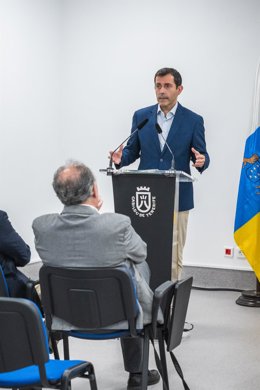 Archivo - Juan José Martínez, consejero de Innovación del Cabildo de Tenerife
