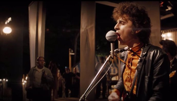 Archivo - Timothée Chalamet en 'A Complete Unknown'.