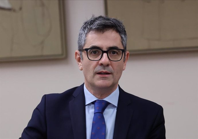 Archivo - El ministro de la Presidencia, Justicia y Relaciones con las Cortes, Félix Bolaños.