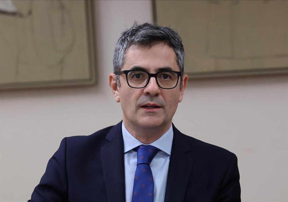 Archivo - El ministro de la Presidencia, Justicia y Relaciones con las Cortes, Félix Bolaños.