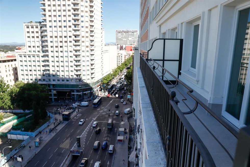 Archivo - Vista de la calle Princesa