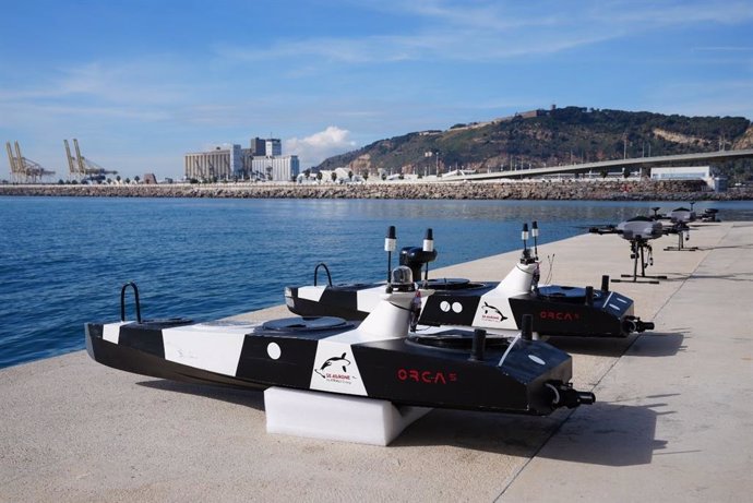 Drons aeris i aquàtics del Port de Barcelona