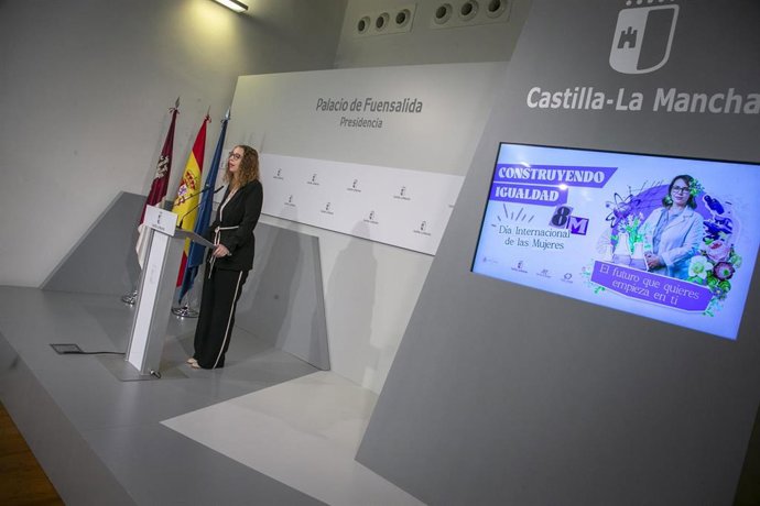 La Consejera De Igualdad, Sara Simón.