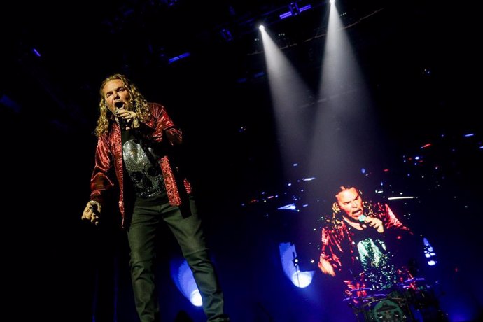 Archivo - La banda Maná durante su concierto en el WiZink Center, a 3 de julio de 2024, en Madrid 