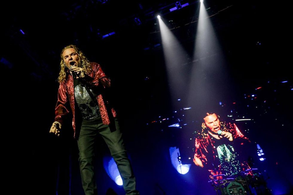 Archivo - La banda Maná durante su concierto en el WiZink Center, a 3 de julio de 2024, en Madrid 