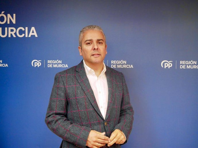 El secretario ejecutivo de Agua y Agricultura del Partido Popular de la Región de Murcia, Jesús Cano