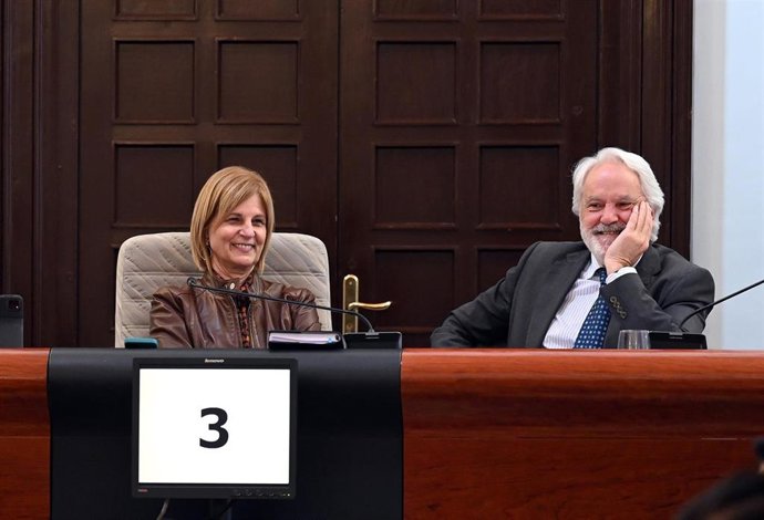 La alcaldesa de Jerez, María José García-Pelayo, en el Pleno ordinario del mes de febrero.