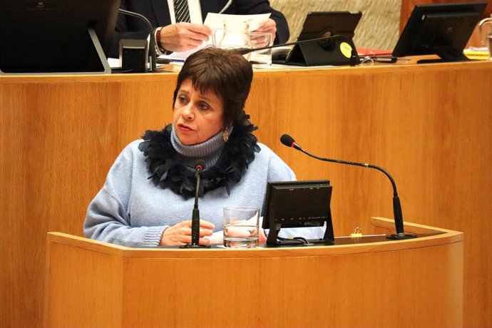 La diputada de IU, Henar Moreno