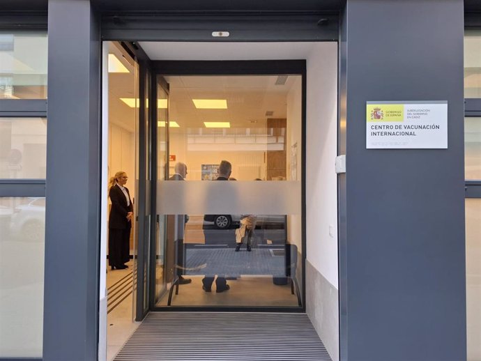 Centro de Vacunación Internacional en Cádiz.