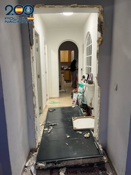 Un detenido al desarticular un punto de venta de cocaína en una zona residencial de Mijas.