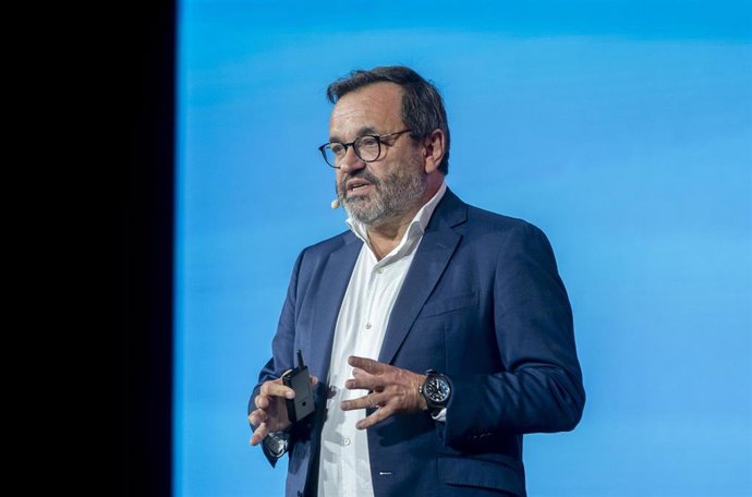 Archivo - El presidente de AECOC, Ignacio González,  