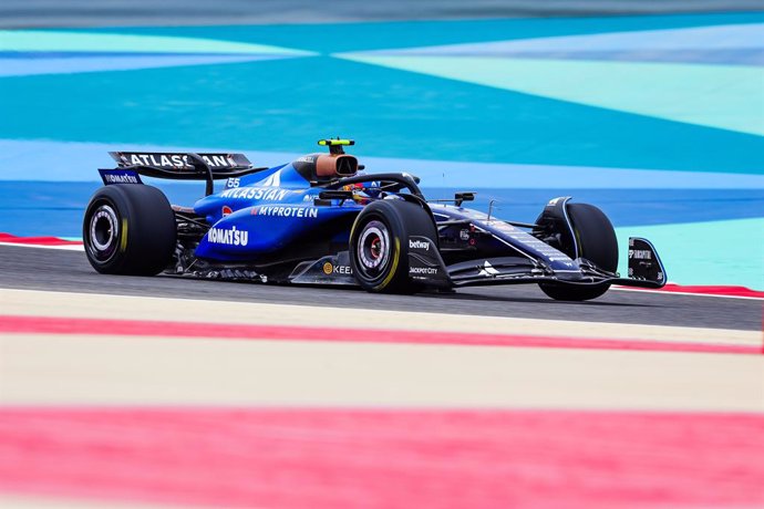 55 SAINZ Carlos (spa), Williams Racing FW47, action during the Formula 1 Aramco pre-season testing 2025 of the 2025 FIA Formula One World Championship from February 26 to 28, 2025 on the Bahrain International Circuit, in Sakhir, Bahrain - Photo Florent Go