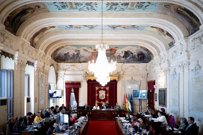 Pleno del Ayuntamiento de Málaga