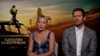 Millie Bobby Brown y Chris Pratt ('Estado eléctrico'): "Cada vez vivimos más en las pantallas"
