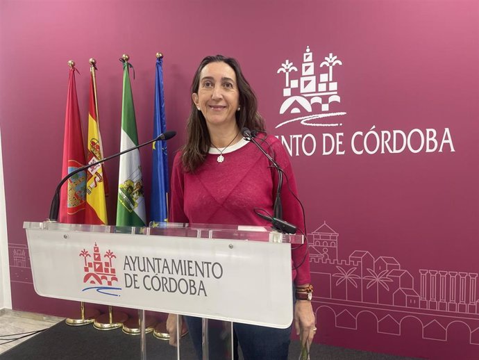 La portavoz de Vox en el Ayuntamiento de Córdoba, Paula Badanelli.