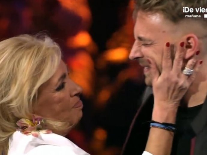 José María Almoguera y Carmen Borrego se reencuenran por fin en plató de Gran Hermano Dúo