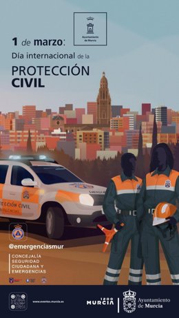 Cartel del Día Internacional de Protección Civil