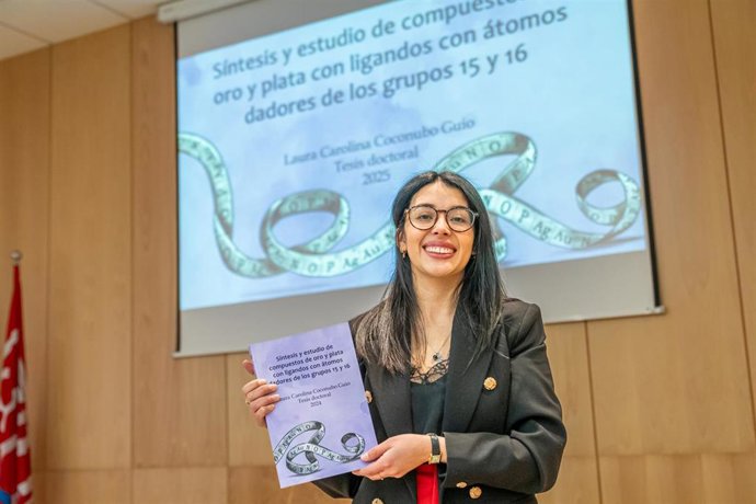 Nueva tesis doctoral en la UR investiga compuestos de oro y plata con interés para productos industriales