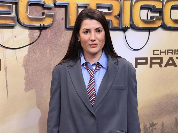 Alba Paul durante el estreno de la película ‘Estado Eléctrico’, a 27 de febrero de 2025, en Madrid (España).