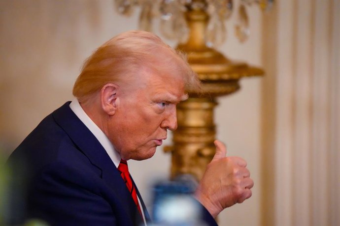 O presidente dos EUA, Donald Trump, em uma imagem de arquivo.