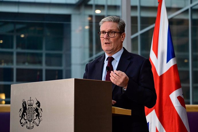 Archivo - El primer ministre del Regne Unit, Keir Starmer
