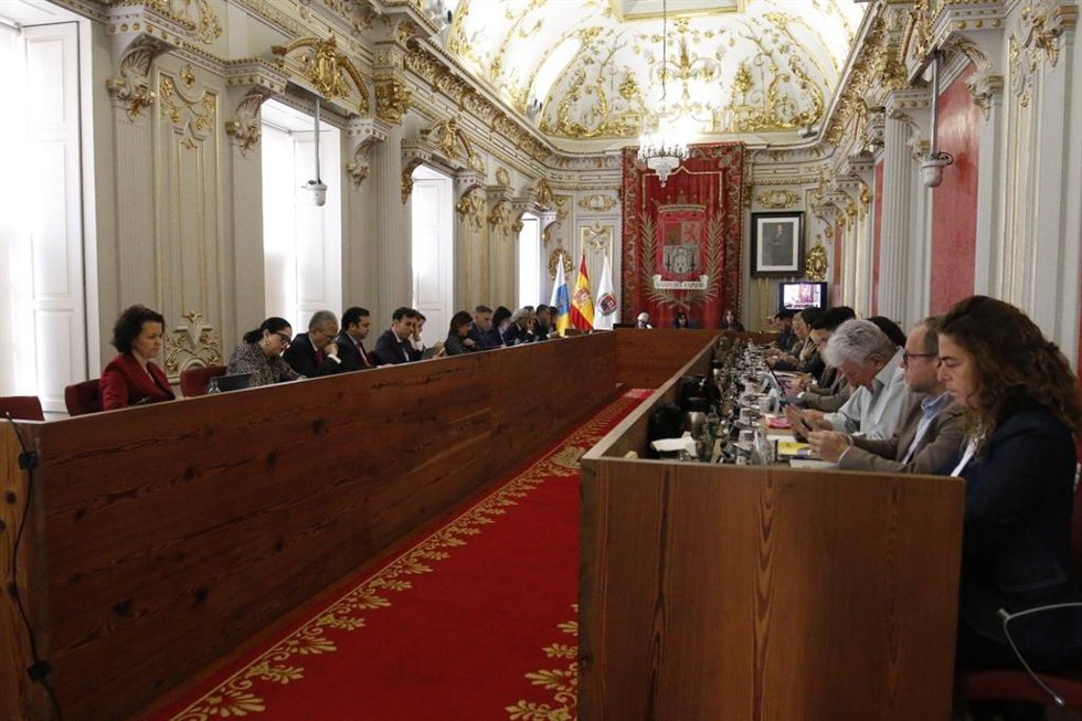Pleno del Ayuntamiento de Las Palmas de Gran Canaria