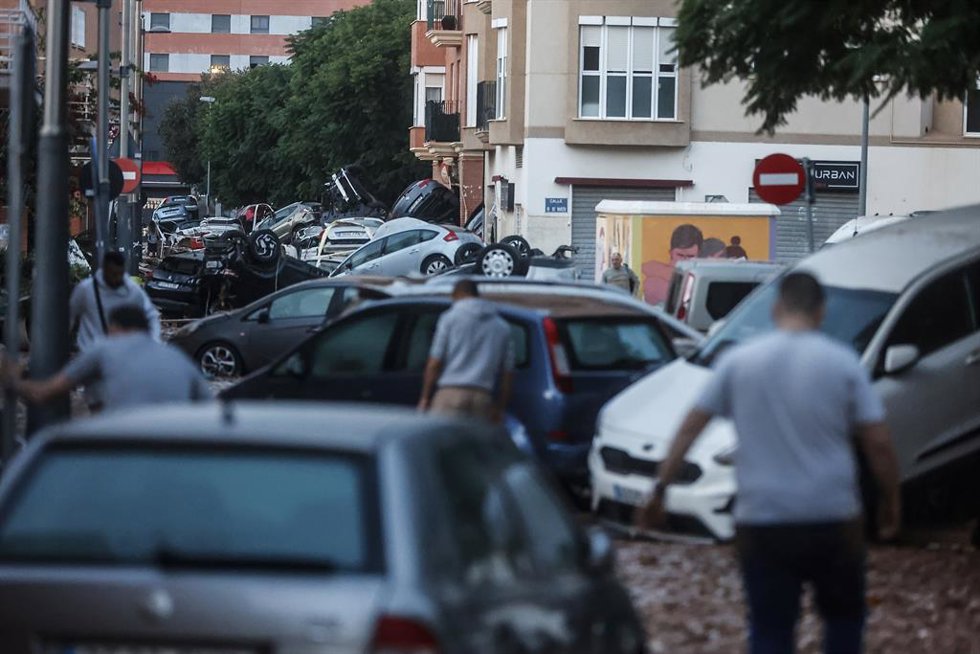 Archivo - Efectos de la DANA en el municipio de Alfafar, a 30 de octubre de 2024, en Valencia, Comunidad Valenciana (España)