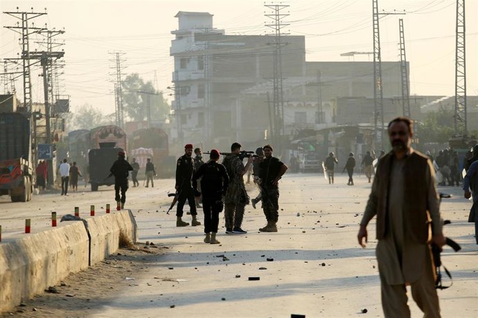 Archivo - Imagen de archivo de fuerzas de seguridad de Pakistán