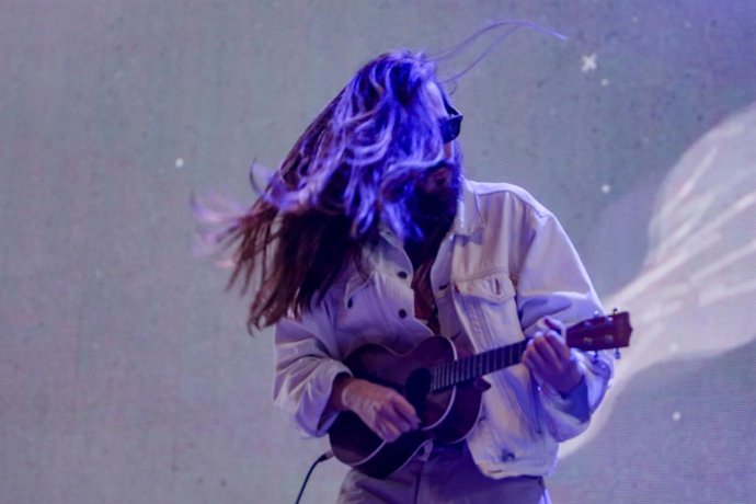 Archivo - Concierto del cantante Carlos Sadness 