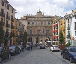 Fachada del Ayuntamiento de Cuenca.