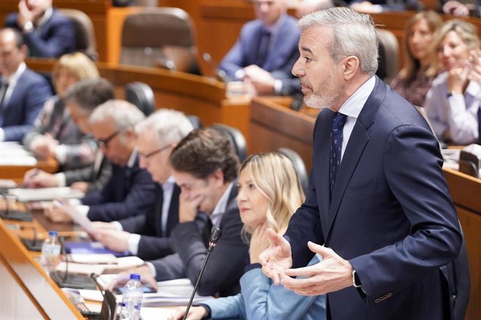 Jorge Azcón es el presidente del Gobierno de Aragón.