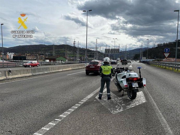 Control en el Corredor del Nalón.