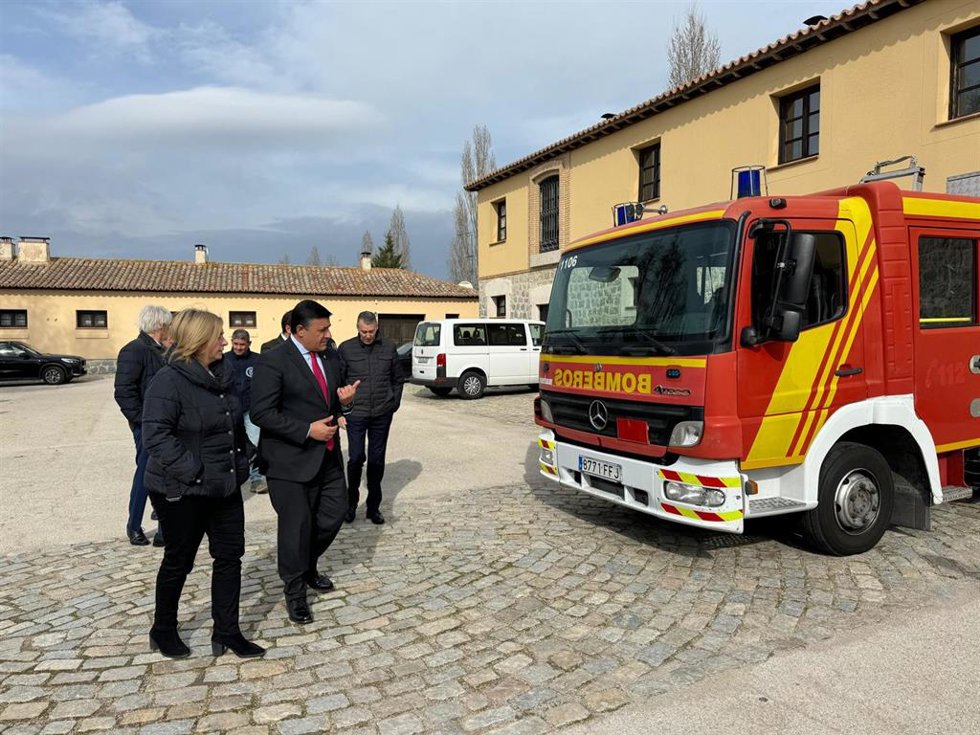 Camión de bomberos.
