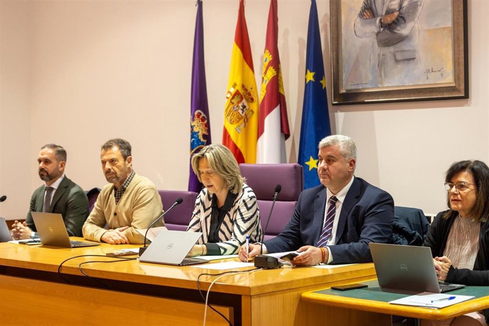 Pleno en el Ayuntamiento de Guadalajara.